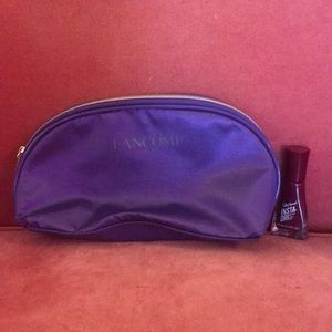 Brand new Lancôme Purple Cosmetic Bag